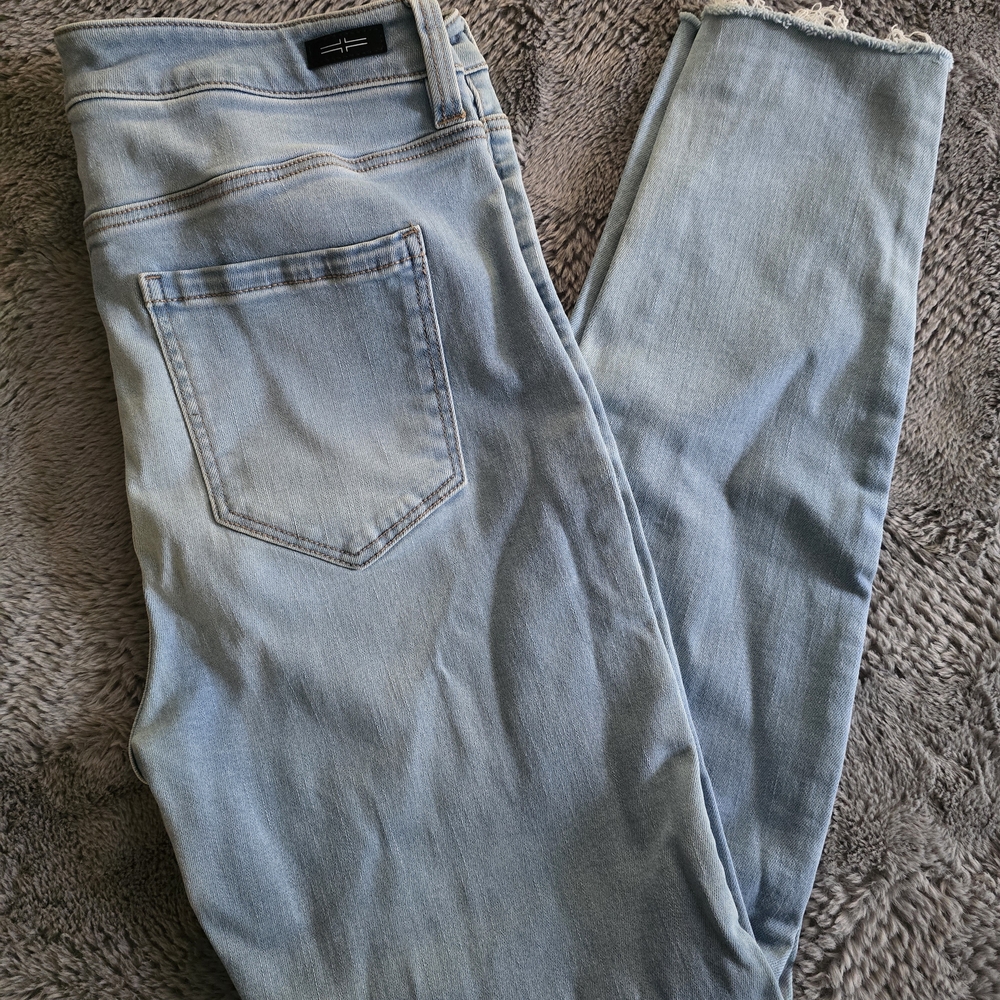 Blue Skinny Jeans with Soft Denim